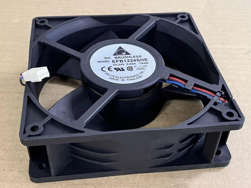 Delta 12038 冷却ファン EFB1224SHE-T8SB 24V 0.66A 新品 12 ヶ月保証 激安