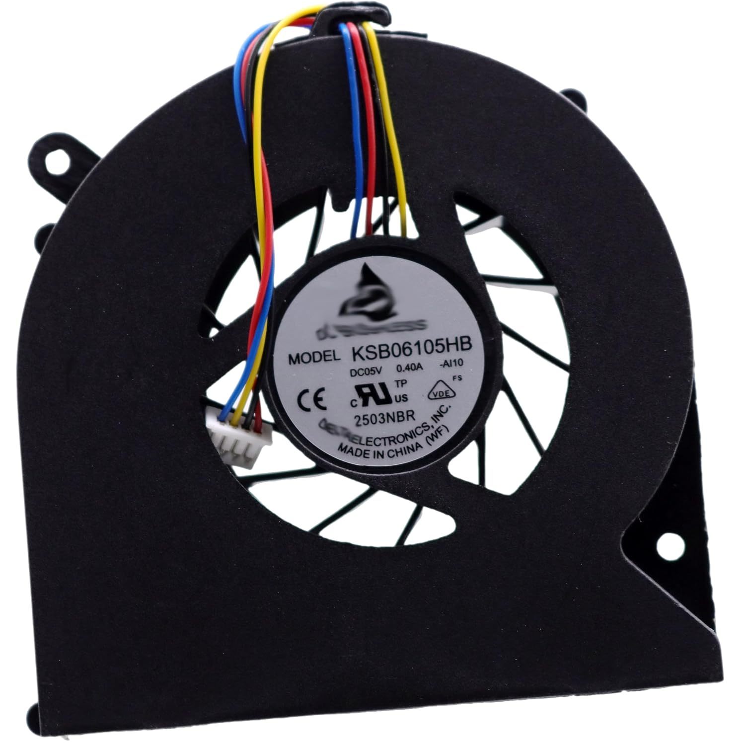 CPU Cooling Fan641839-001646285-001 Replacement for HP 8460W 8470P 8460P 6460B 6470B 4530s 4730s Laptop