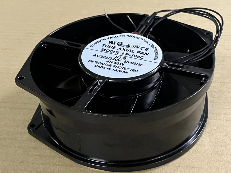 Commonwealth TUBE AXIAL FAN FP-108C-S1B 冷却ファン AC220/240V aluminum frame 新品 12 ヶ月保証 激安​
