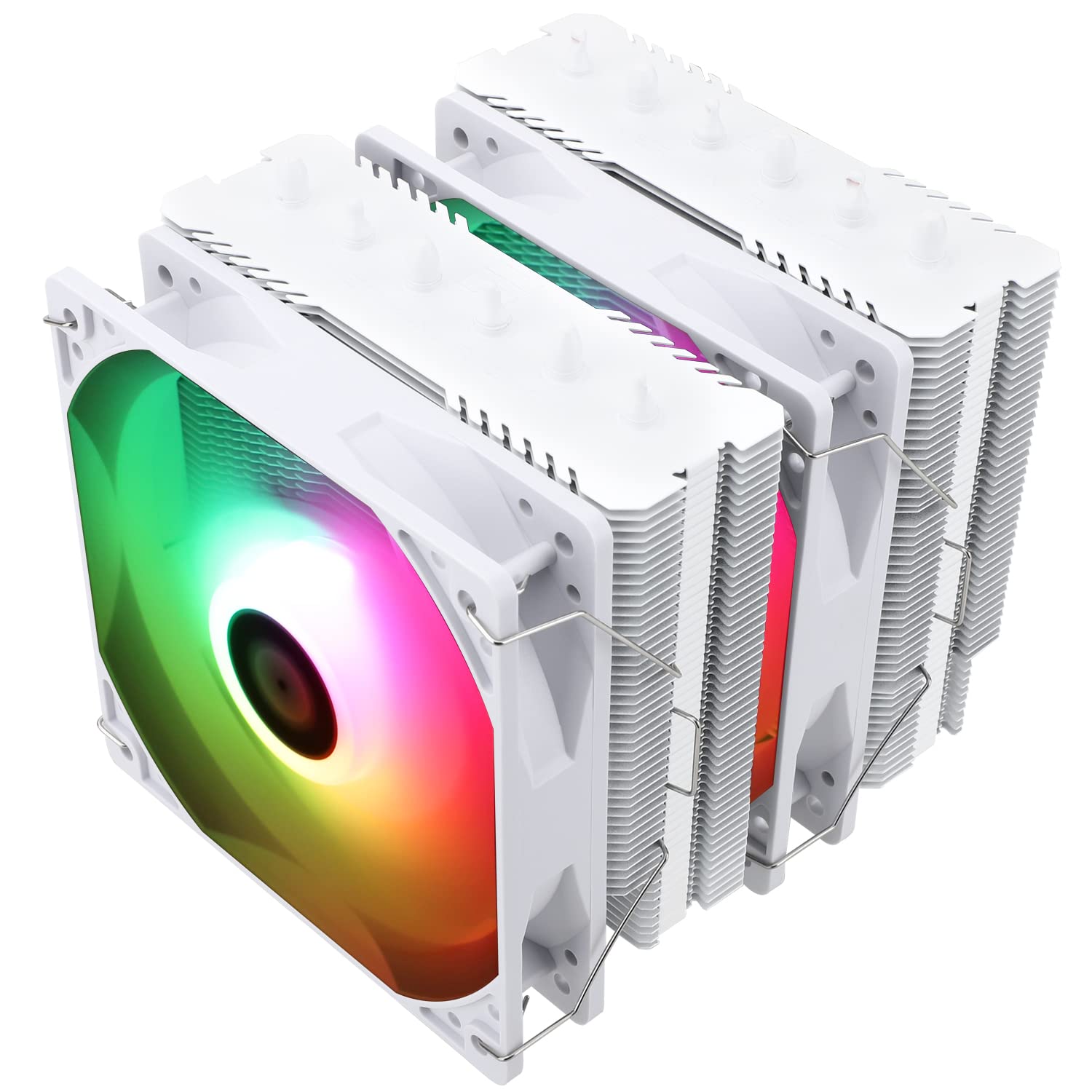 Thermalright Peerless Assassin 120 SE ARGB ホワイト CPU 空冷クーラー 6 熱管 デュアル 120mm TL-C12CW-S PWM ファン AGHP 技術 安価・品質優れ・30 日無理由返品