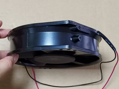 COMMONWEALTH FP-108CX/DC-S1-B 楕円形 DC 冷却ファン 24V アルミフレーム 新品 12 ヶ月保証 激安​