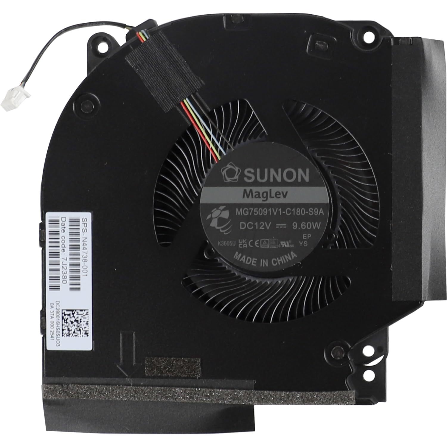 HP Victus 9 16-R CPU+GPU クーリングファン N44738-001 JPR60/JPP67 12V 9.60W 静音 全新品-CPUファン販売店