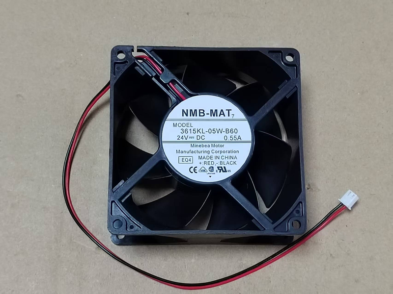 NMB-MAT 3615KL-05W-B60 インバータ冷却ファン 24V 0.55A 92×92×38mm