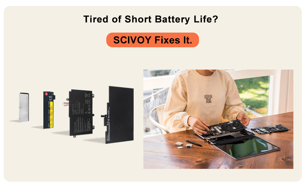 Tired of Short Battery Life? SCIVOY Fixes lt.