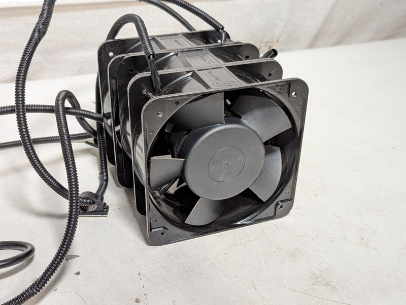 Commonwealth ROTARY FAN FP108EX-S1-B 冷却ファン 3 個セット 110/120VAC 新品 12 ヶ月保証 激安​