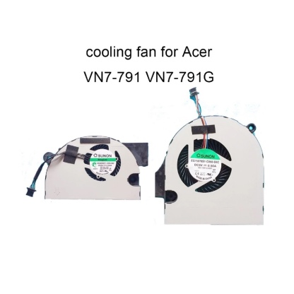 Acer V Nitro Aspire VN7-791 VN7-791G CPU GPU クーラーファン EG75070S1-C060-S9c DC5V 0.5A 4-Wire 品質保証即納