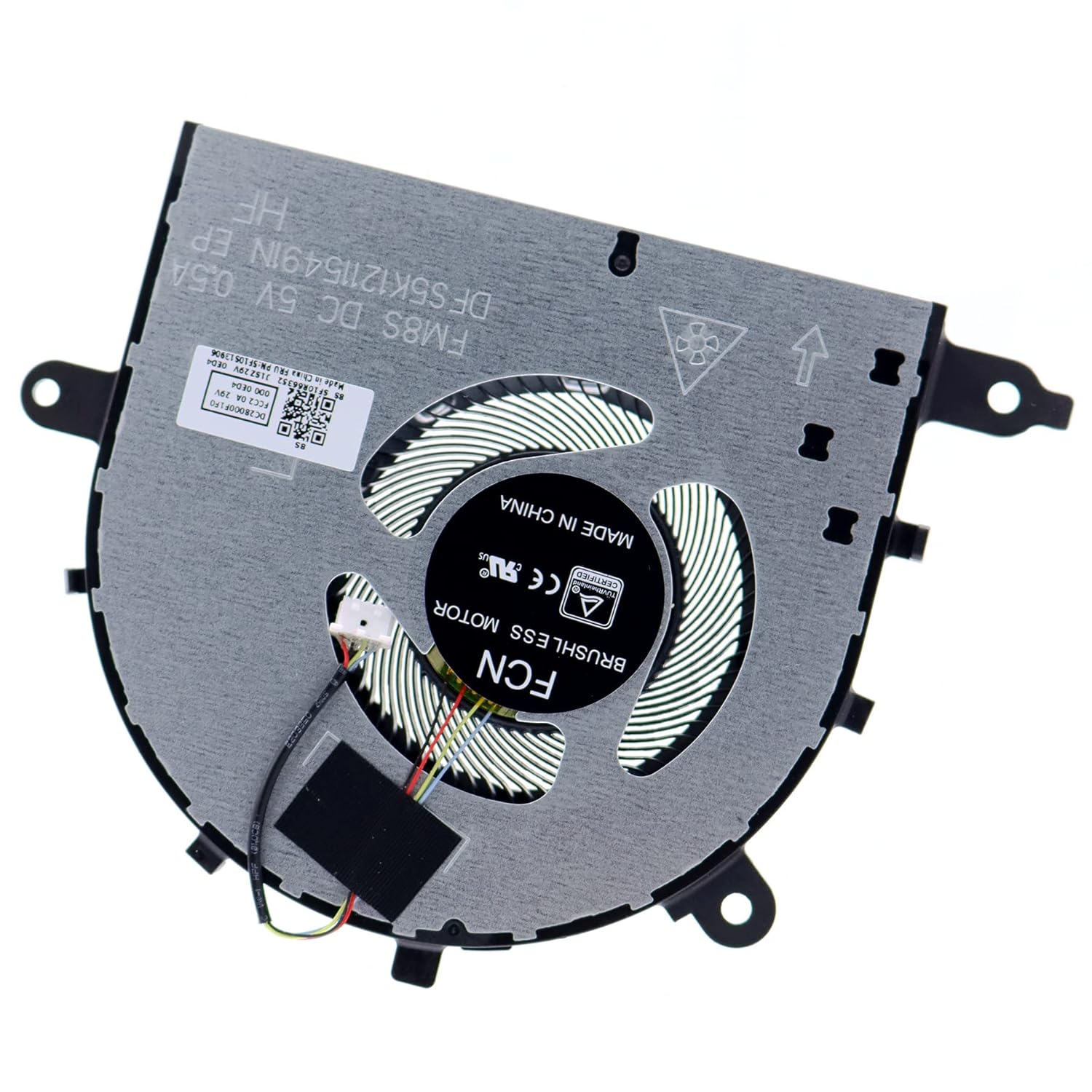 Lenovo Ideapad 5-15 小新 Air-15 2020-22 CPU 冷却ファン DC28000F1F0 5F10S13906 DC5V 0.5A 4 線式 全新原装 高効率静音