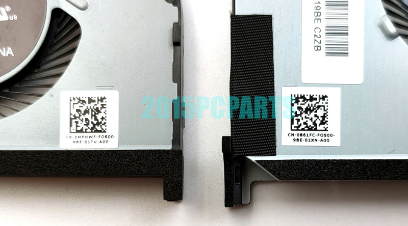 Dell Inspiron 15 7590/7591 CPU&GPU 冷却ファン 0861FC 0MPHWF 新品 12 ヶ月保証 激安