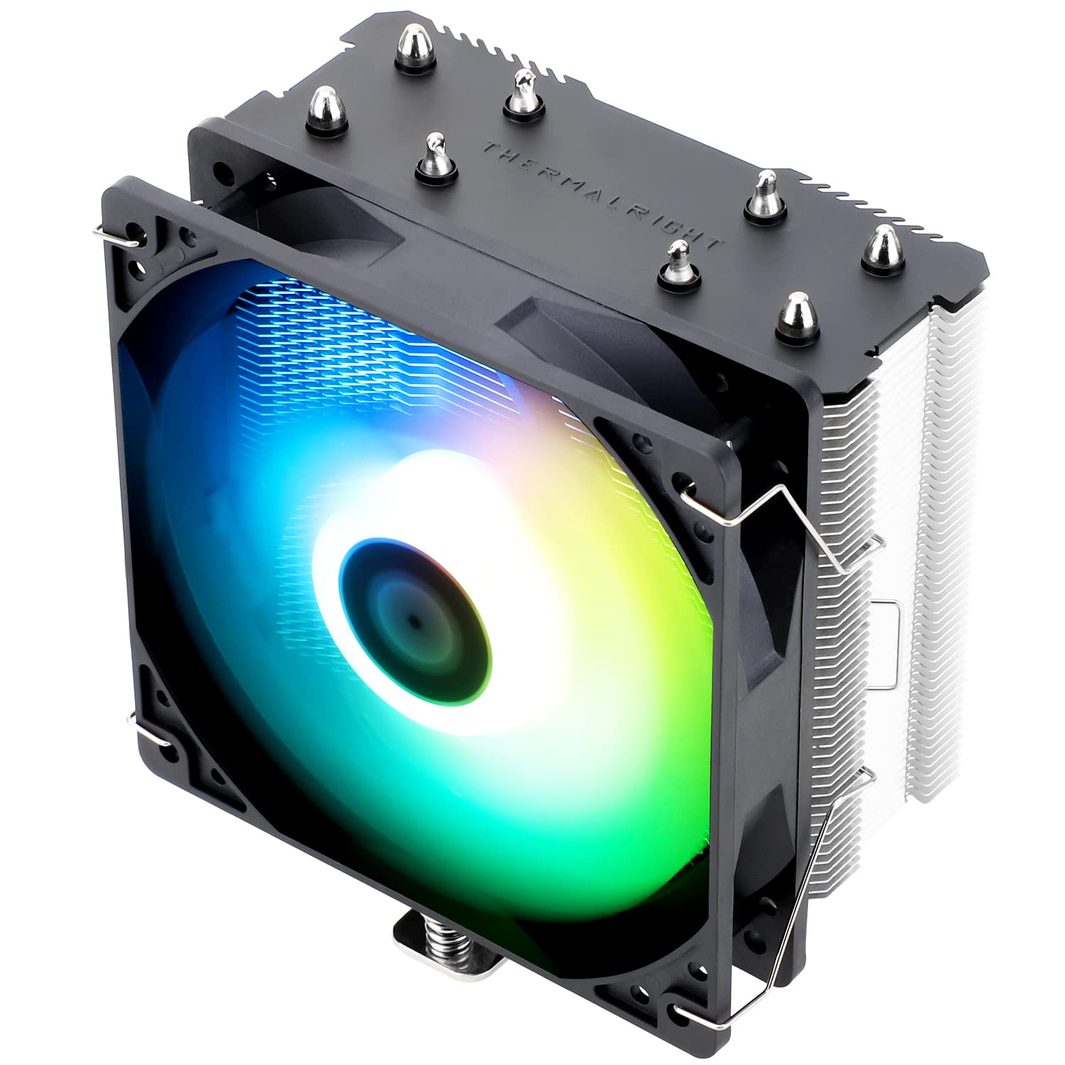 Thermalright AX120 SE CPU エアクーラー TL-C12C PWM ファン 4 ヒートパイプ S-FDB 軸受 ARGB 対応 AMD/Intel 対応 静音設計-CPUファン販売店
