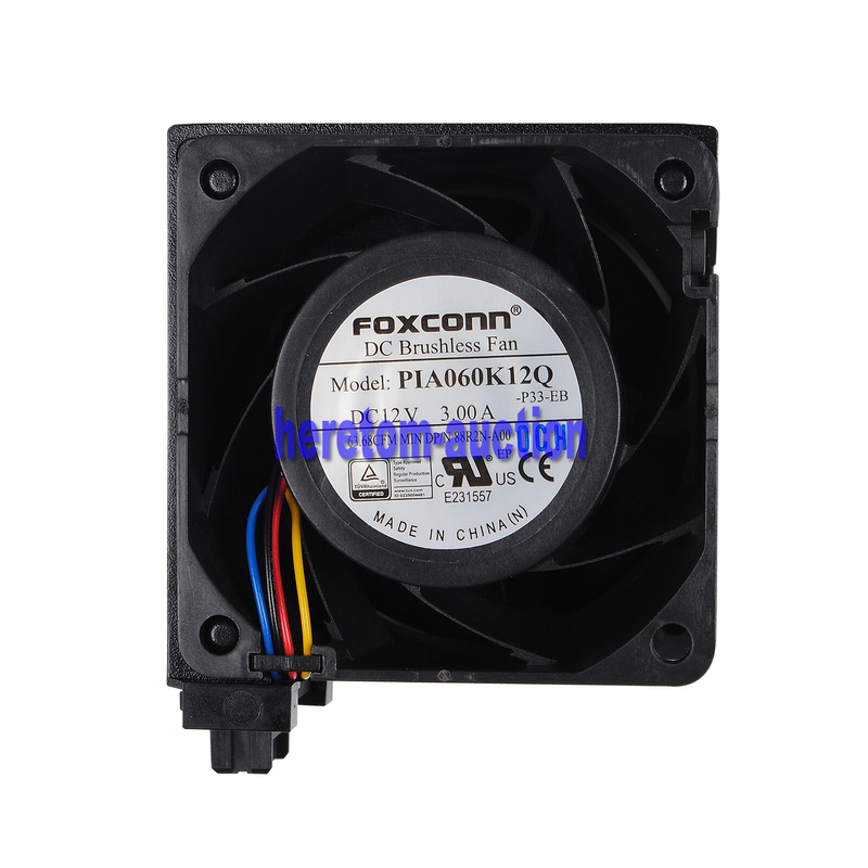 FOXCONN PIA060K12Q-P33-EB DC12V 3.00A 4-Wire Dell 038HNJ 互換 高性能シルバーグレードファン R750/R7525 用 新品 12 ヶ月保証 激安