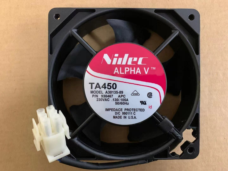 NIDEC TA450 A30135-89 12038 12CM 230V 0.130A AC 冷却ファン 5-wire