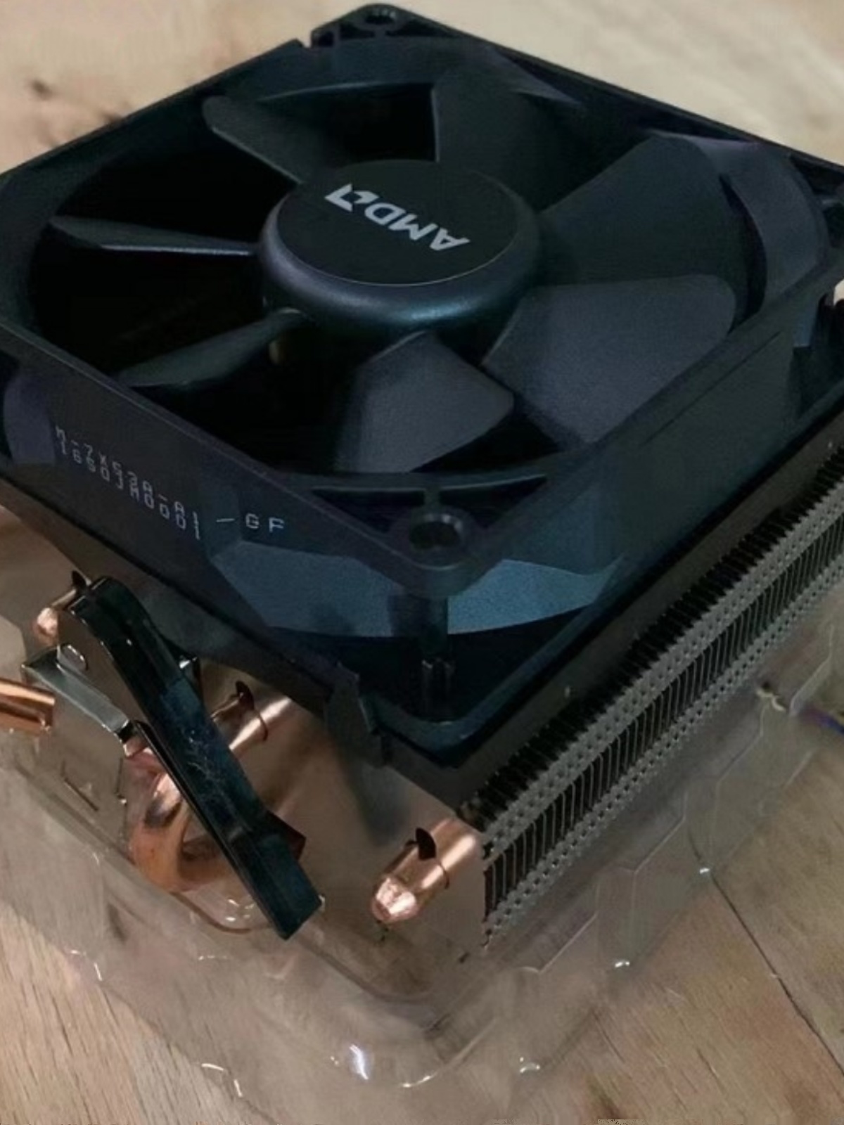 AMD AM2/AM3/AM4/FM/AM5 対応クーラー AVC 9225 純銅ベース 4 ヒートパイプ 9cm 双玉軸受静音温度制御 全新純正新品  DC12V 0.50A 4-Wire AVC DS09225B12H-P302