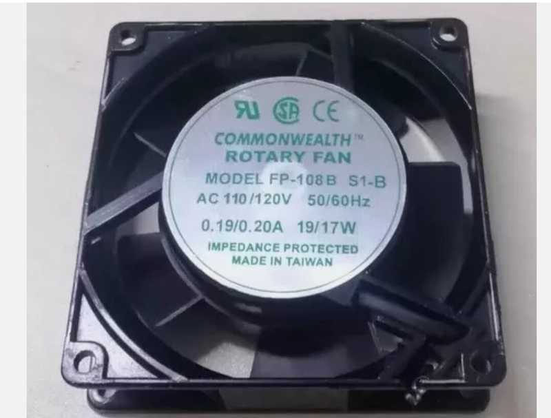 COMMONWEALTH FP-108B S1-B 9CM 9025 冷却ファン 110/120V 新品 12 ヶ月保証 激安​