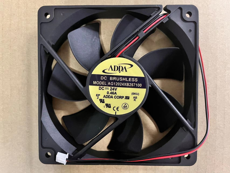 ADDA AG12024XB257100 24V 0.46A 12025 溶接機用冷却ファン 2-Wire 新品 12 ヶ月保証 激安