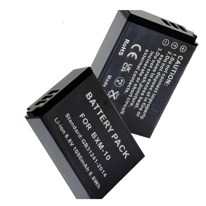 Xiaoyi BXM-10 互換リチウムイオン電池（1000mAh / 8.8Wh）：ミラーレスカメラ、アクションカメラ及びM1ミラーレスカメラに適合
