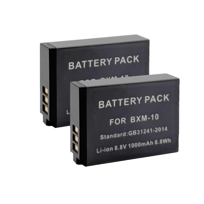 Xiaoyi BXM-10 互換リチウムイオン電池（1000mAh / 8.8Wh）：ミラーレスカメラ、アクションカメラ及びM1ミラーレスカメラに適合