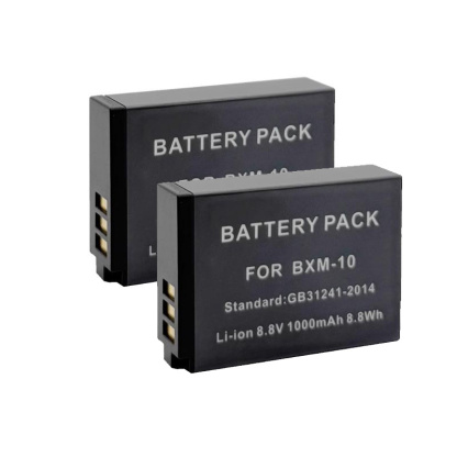 Xiaoyi BXM-10 互換リチウムイオン電池（1000mAh / 8.8Wh）：ミラーレスカメラ、アクションカメラ及びM1ミラーレスカメラに適合