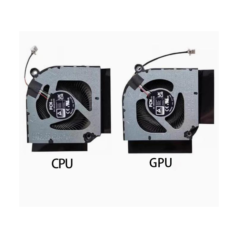 Acer Predator Helios 300 PH317-55 PH317-56-70XJ ゲーミングノートファン DC280010VF0 DC280010WF0 FCC2 DC12V 1A 4-Wire 高性能換装推奨