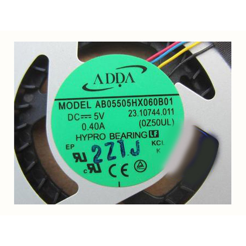 ADDA AB05505HX060B01 / DELTA KSB05105HB-BK92 ソニー VAIO SVT15/SVT13 用ファン DC5V 4 線式 安価・高品質 30 日無理由返品 品質保証付