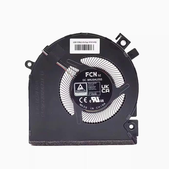 HP Victus 15-FA 15-FB シリーズ CPU クーリングファン N13304-001 N17903-001 DC5V 0.5A 4 線式 新品 即納可能