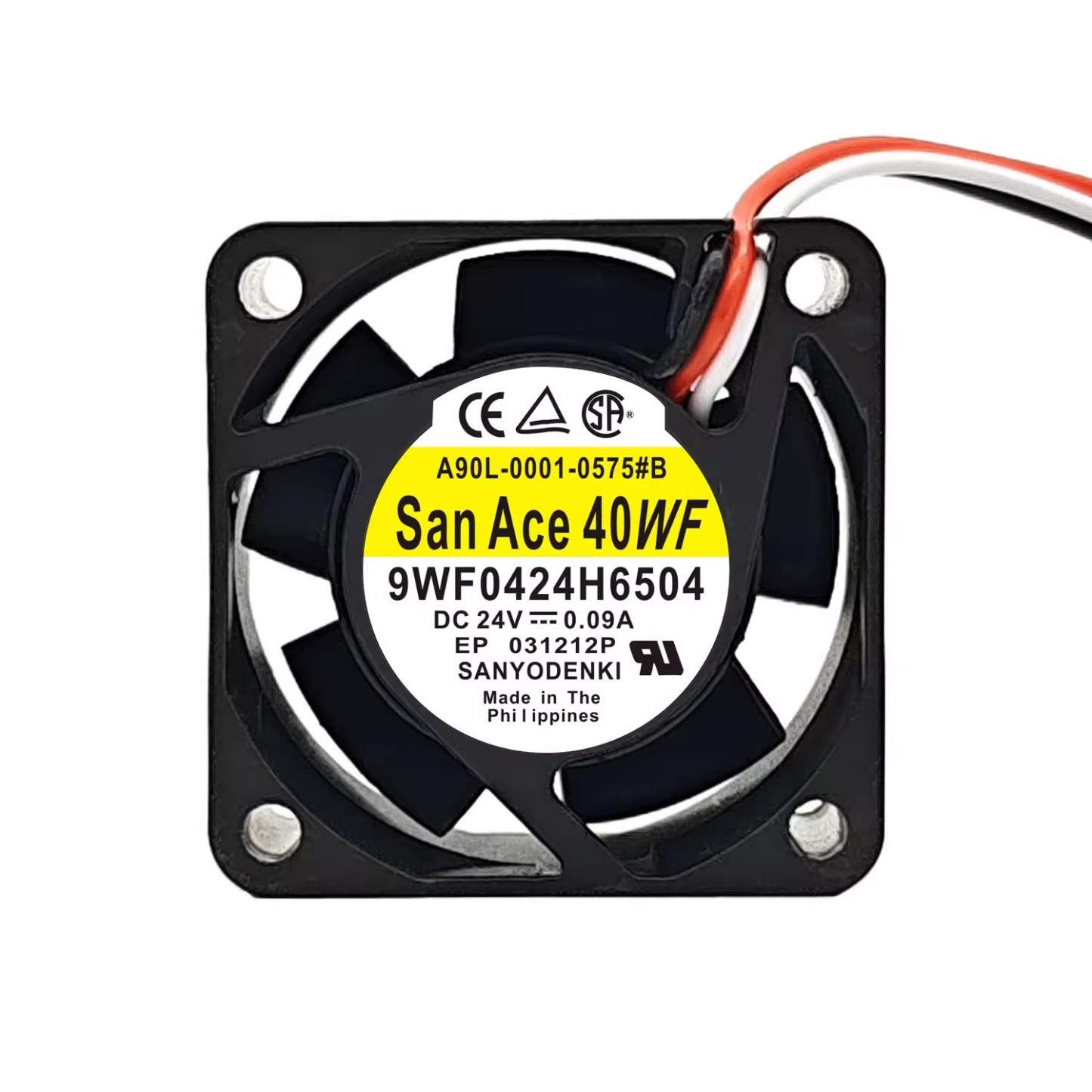 ファナック A90L-0001-0575#B#A 冷却ファン SanAce40WF 9WF0424H6504 9WF0424H6503 24V 新品 1 年保証