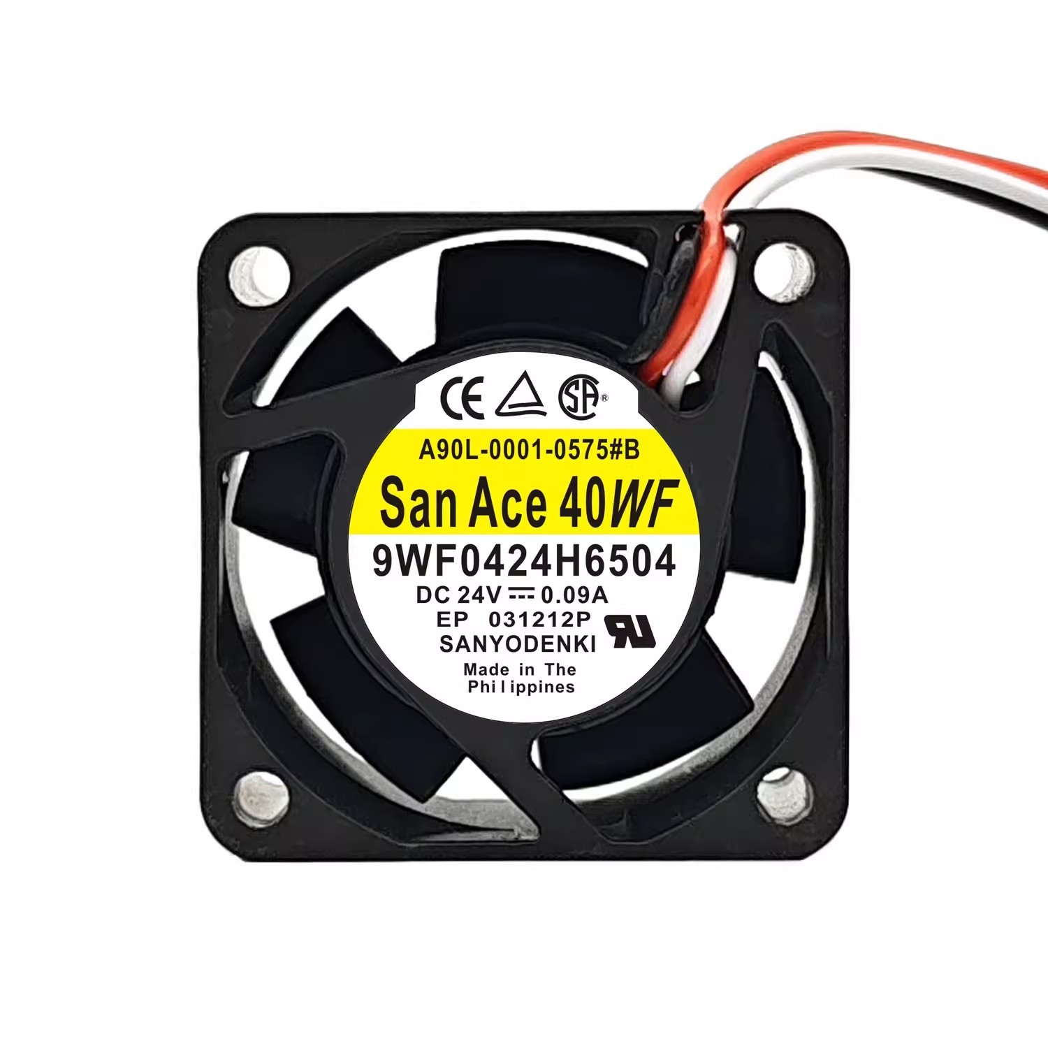 ファナック A90L-0001-0575#B#A 冷却ファン SanAce40WF 9WF0424H6504 9WF0424H6503 24V 新品 1 年保証