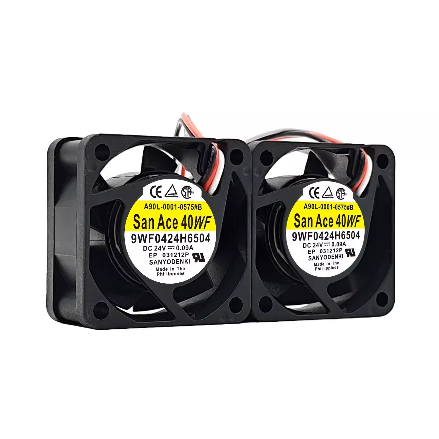 ファナック A90L-0001-0575#B#A 冷却ファン SanAce40WF 9WF0424H6504 9WF0424H6503 24V 新品 1 年保証