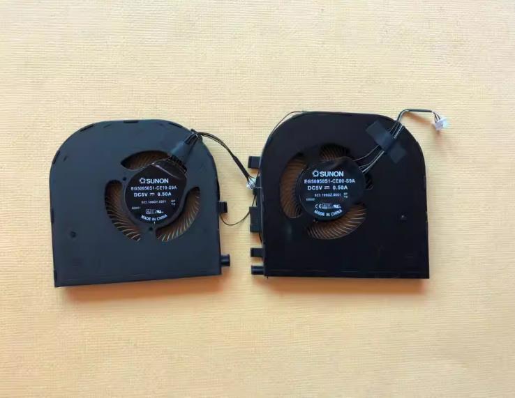 SEO优化，根据	Lenovo ThinkPad X1 Extreme P1 GEN1 Series Laptop CPU and GPU Fan (Note: GPU+CPU are Small interfaces) SUNON EG50050S1-CE00-S9A EG50050S1-CE10-S9A DC 5V 0.50A Fan	"，用日语表达出来： 1.生成一个商品标题，70个字符以内，格式：设备品牌+型号+类别+风扇品牌+风扇部件号+规格+促销广告,不需要括号「 」。 2.生成一段商品靓点和