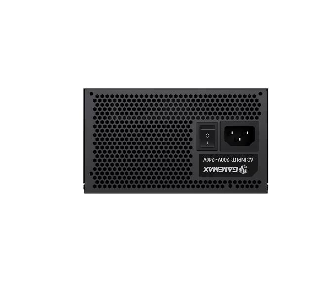 GAMEMAX 80+ Bronze Ultra-Stable Power Supply, Dual DC-DC Control, Smart 14cm Fan, Enhanced Heat Dissipation (GP SERIES)