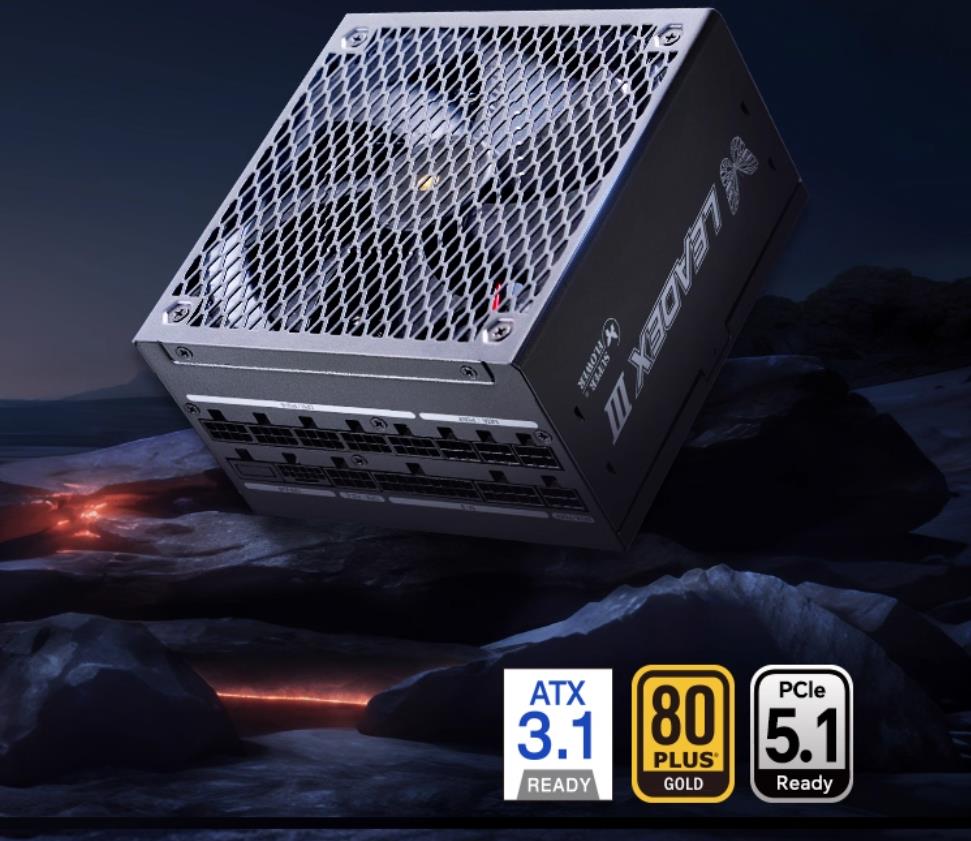SuperFlower Leadex III Gold 850W 電源｜80+ Gold ATX3.1 PCIe5.0 フルモジュラー静音電源 SF-850F14GE