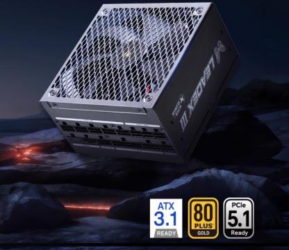 SuperFlower Leadex III Gold 850W 電源｜80+ Gold ATX3.1 PCIe5.0 フルモジュラー静音電源 SF-850F14GE