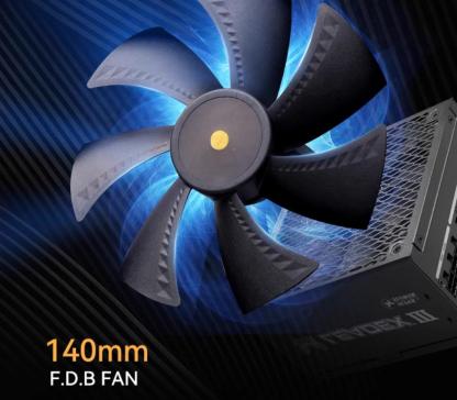 SuperFlower Leadex III Gold 850W 電源｜80+ Gold ATX3.1 PCIe5.0 フルモジュラー静音電源 SF-850F14GE