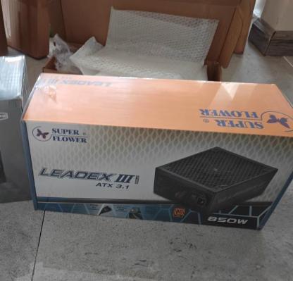 SuperFlower Leadex III Gold 850W 電源｜80+ Gold ATX3.1 PCIe5.0 フルモジュラー静音電源 SF-850F14GE