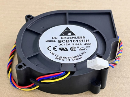 DELTA BCB1012UH 強風ターボファン DC12V 3.84A 97×87×25MM 4 線 PWM 制御​