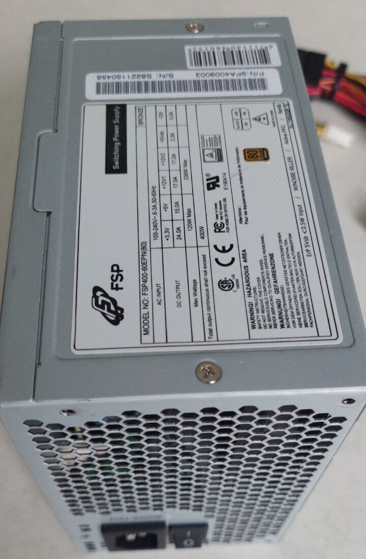 FSP Group FSP400-60ETN 80+ Platinum 400W 交流電源 新品 12 ヶ月保証 激安