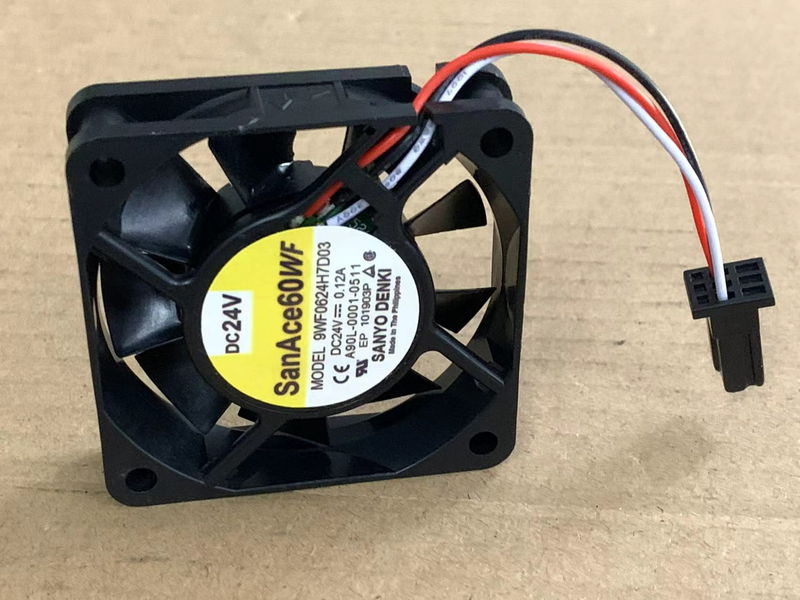 SANYO サーボアンプ用 冷却ファン 9WF0624H7D03 DC24V 0.12A 60×60