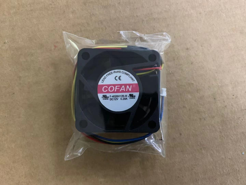 COFAN F-4020H12B-III 40×40×20mm シャーシ冷却ファン 12V 0.20A 省エネ 新品 12 ヶ月保証 激安-CPUファン販売店