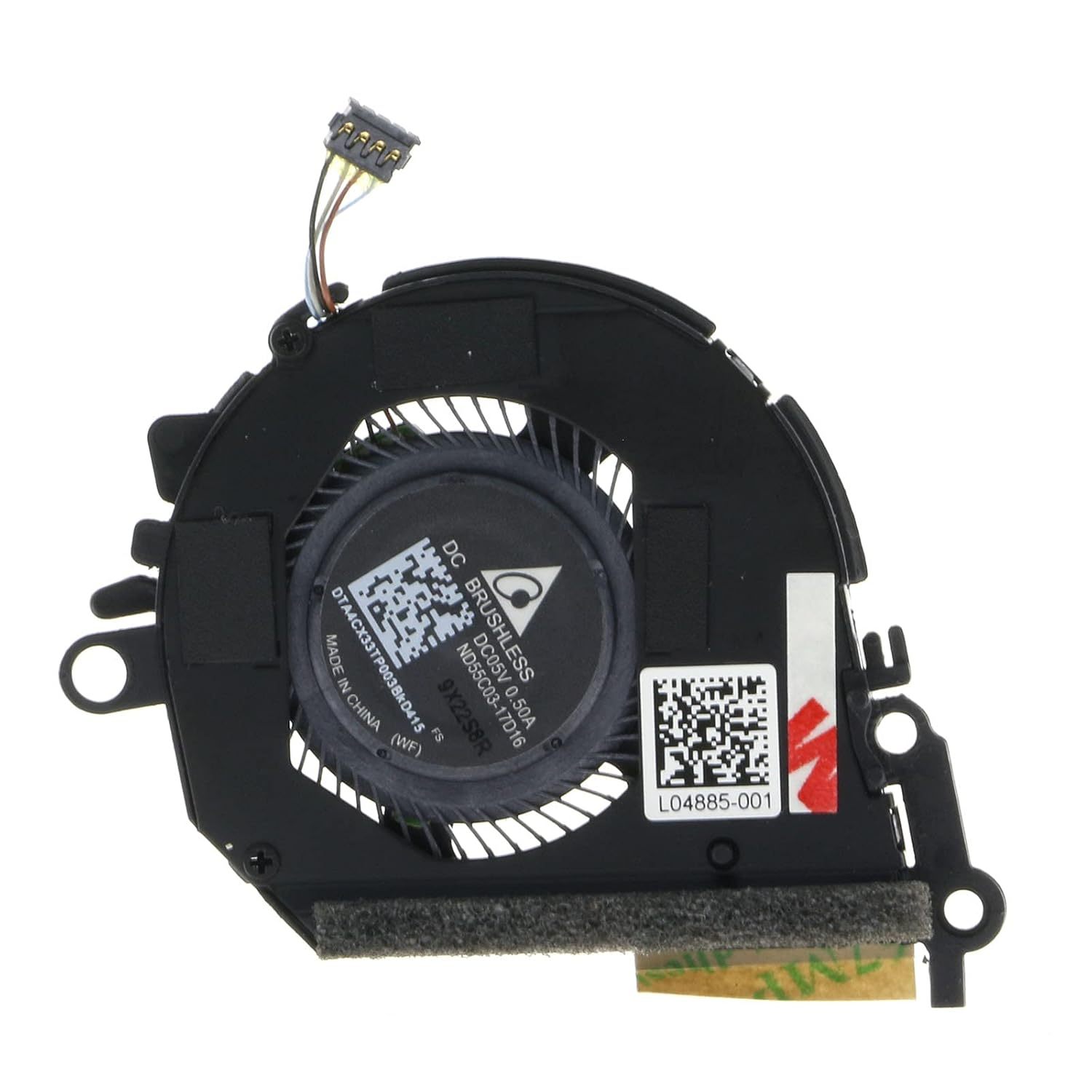 HP 13" Spectre X360 13-AP/13-AE 等 Genuine CPU 冷却ファン L04885-001 L04886-