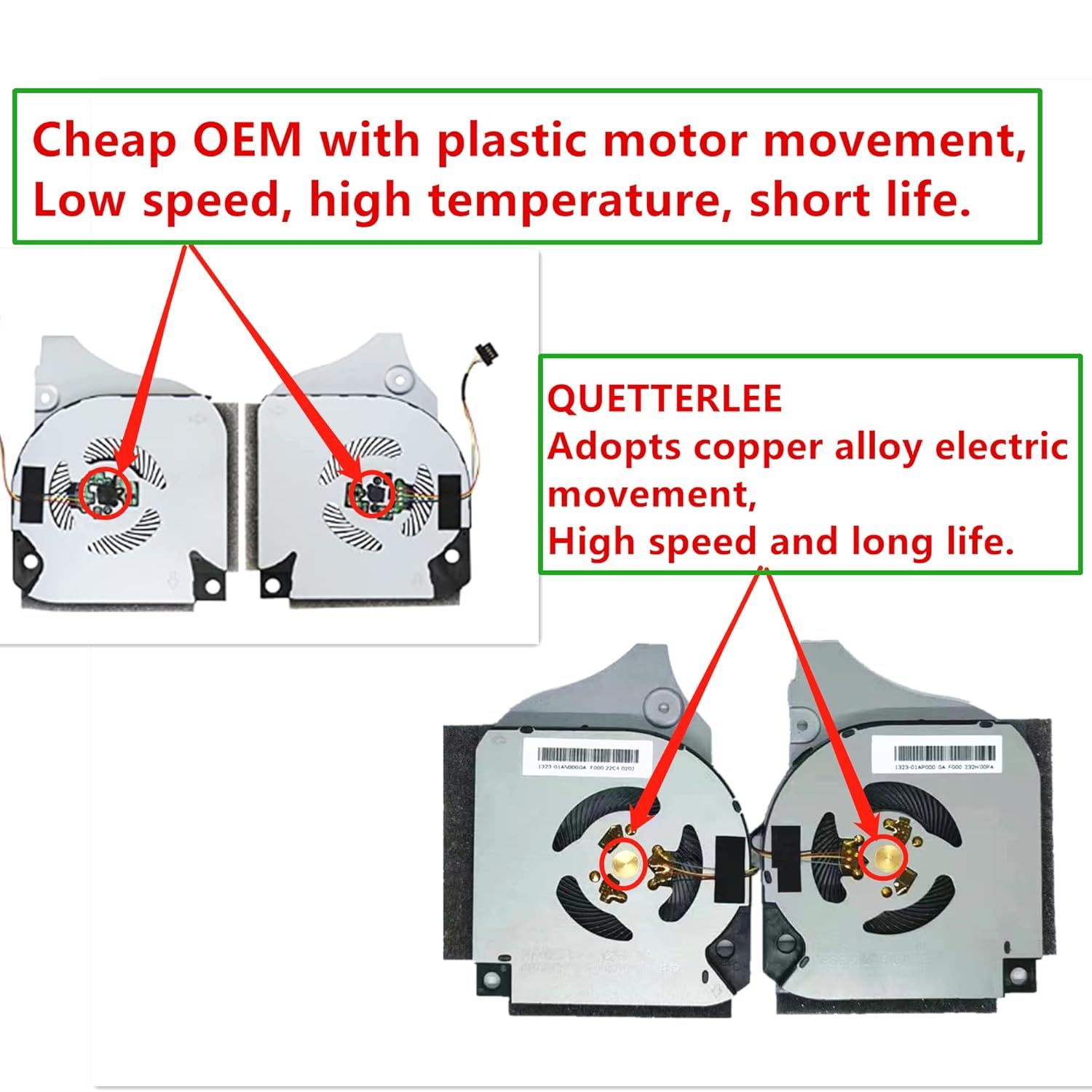 Dell G5-5590/G7-7590/G7-7790/P82F シリーズ 新品 CPU+GPU 冷却ファン 006KT2+0C04TH 12V1A ツール不要-CPUファン販売店