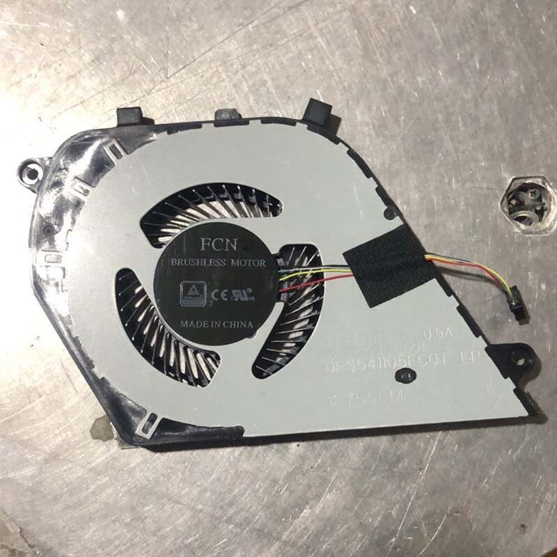 FCN Y64H5 0Y64H5 冷却ファン 0.5A 4-Wire Dell Inspiron 15 7573/7570 用 新品 12 ヶ月保証 激安