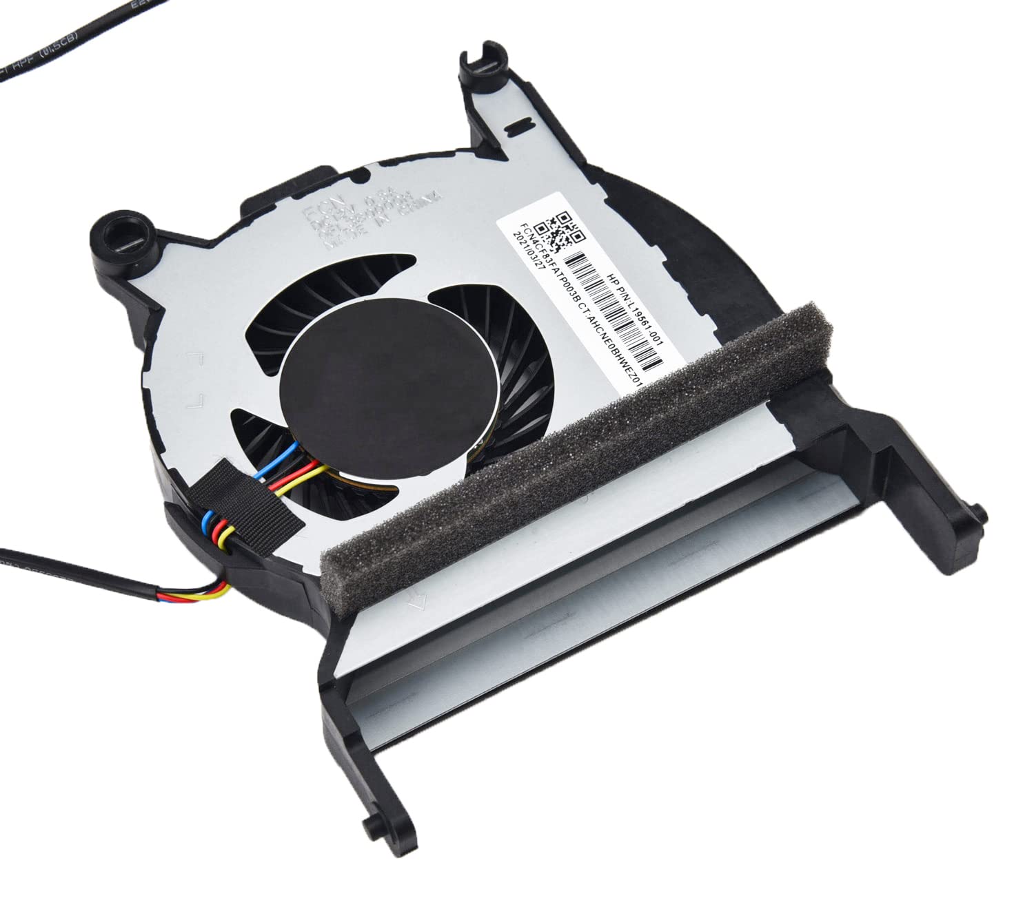 HP Elitedesk ProDesk シリーズ CPU クーリングファン L19561-001 FL3B DC5V/12V 0.5A 4 線式 高品質交換用 即納可能-CPUファン販売店