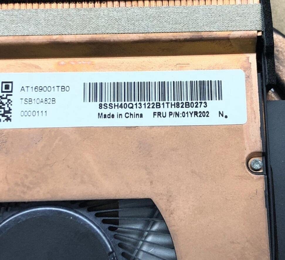 Lenovo ThinkPad T470 T480 CPU クーリングファン & ヒートシンク Fleshy Leaf 01YR200 01YR201 01YR202 新品 速達-CPUファン販売店