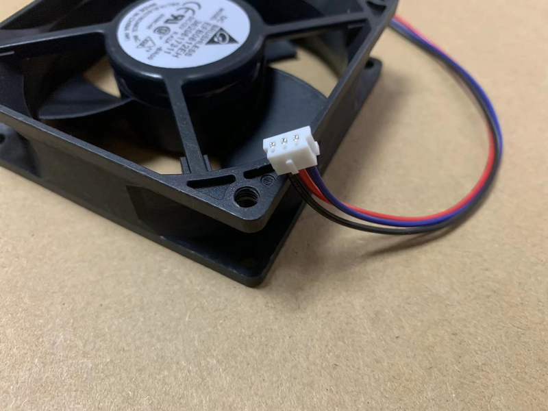 Delta 産業用冷却ファン EFB0812EH 80×80×25mm 12V 0.42A 3Pin 長寿命モータ