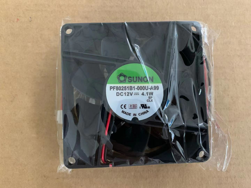 SUNON PF80251B1-000U-A99 12V 4.1W 8cm 2 線式 冷却ファン