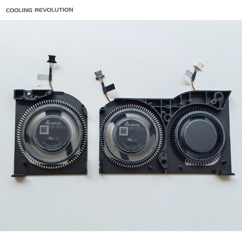 アセル Predator Triton17X 用 CPU/GPU 冷却ファン ND85C53-22J02/ND85C54-22J03 5V CPU Fan:0.70A GPU Fan:1.40A 4 線式 高品質・安価 30 日無理由返品