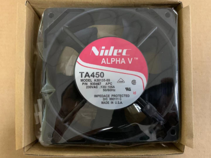 NIDEC TA450 A30135-89 12038 12CM 230V 0.130A AC 冷却ファン 5-wire