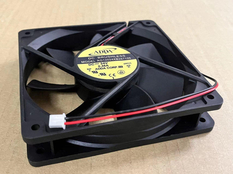ADDA AG12024XB257100 24V 0.46A 12025 溶接機用冷却ファン 2-Wire 新品 12 ヶ月保証 激安