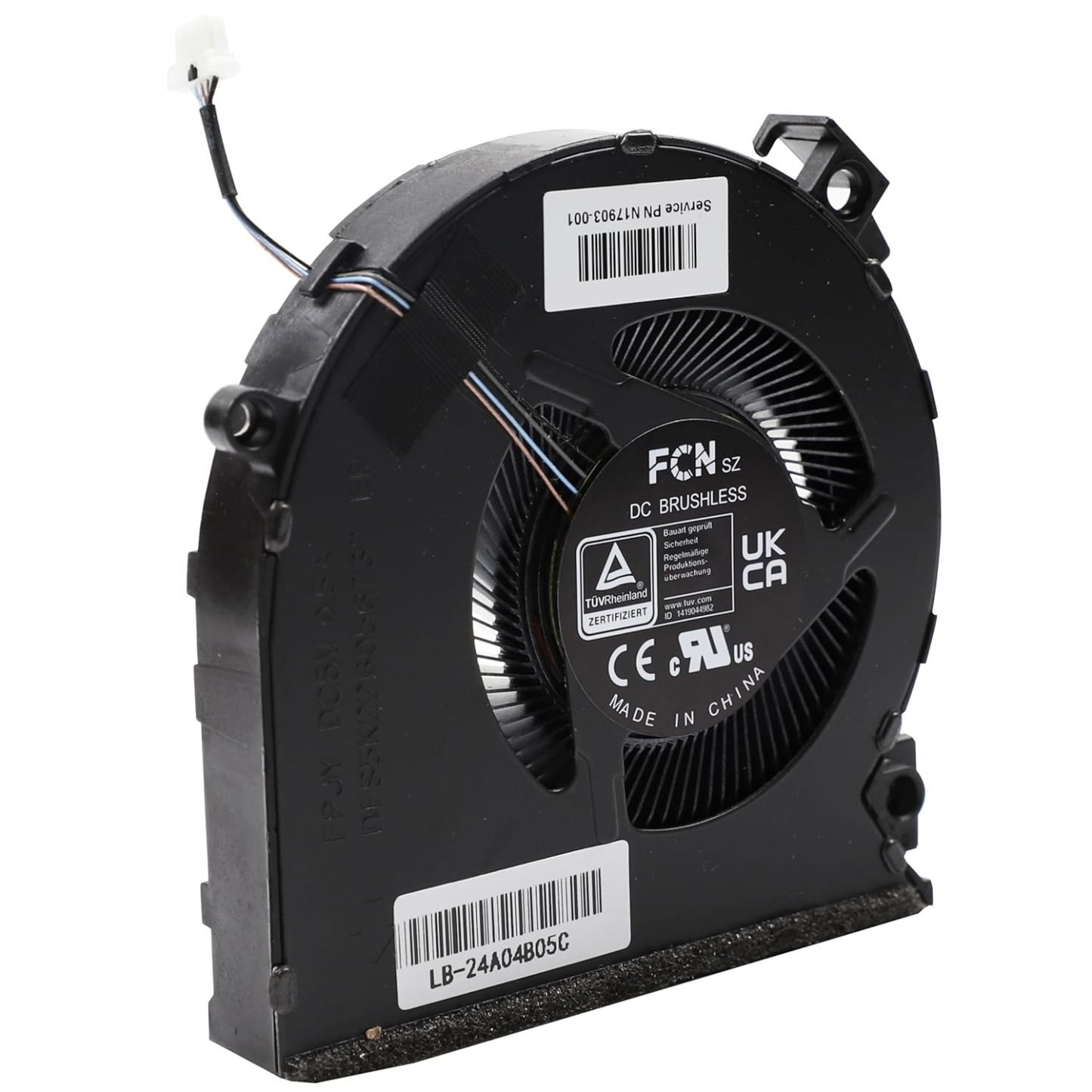 HP Victus 15-FA/15-FB シリーズノートパソコン用 DFS5K22B056737 ファン 5V 2.5W 4 ピン エアコーリング 特価販売!