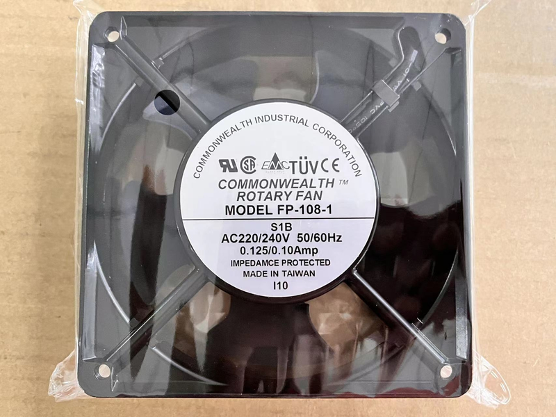 COMMONWEALTH FP-108-1 S1 B 12CM 12038 冷却ファン AC220/240V 新品 12 ヶ月保証 激安