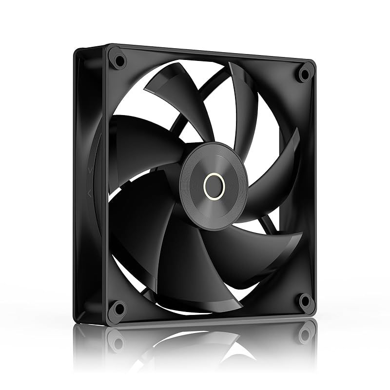 Delta F12 120mm PC ケースファン 4-Pin PWM 制御 低ノイズ 液圧ベアリング 3 個セット 新品 12 ヶ月保証 激安
